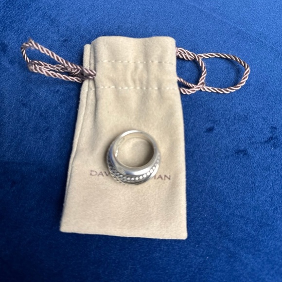 David Yurman Sterling Cable Ring - Picture 3 of 6